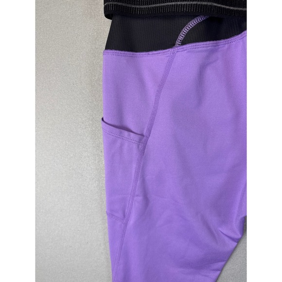 NWT Copper Life Lilac Breeze Adjustable Waist Leggings Womens Size M Workout Gym - Picture 12 of 14